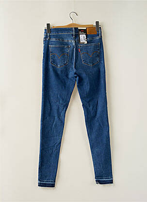 Jeans skinny effet usé délavé taille normale bleu LEVI'S femme