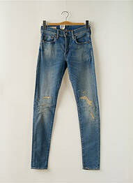 Jeans skinny stretch taille normale bleu LEVIS homme