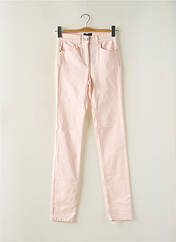 Pantalon droit rose CAROLL pour femme seconde vue