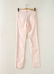 Pantalon droit rose CAROLL pour femme seconde vue