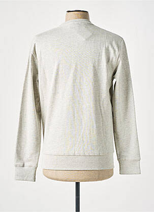 Sweat-shirt manches longues manches longues gris SCHOTT homme