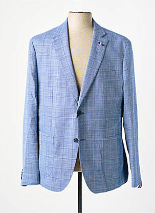 Blazer bleu TOMMY HILFIGER pour homme