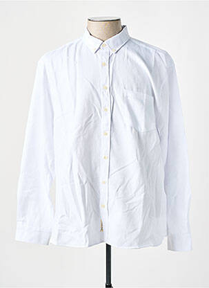 Chemise manches longues blanc DEFACTO pour homme