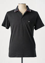 Polo noir CLOSE-UP pour homme seconde vue