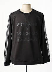 Sweat-shirt noir VICTORIO & LUCCHINO pour homme seconde vue