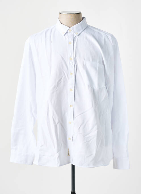 Chemise manches longues blanc DEFACTO pour homme