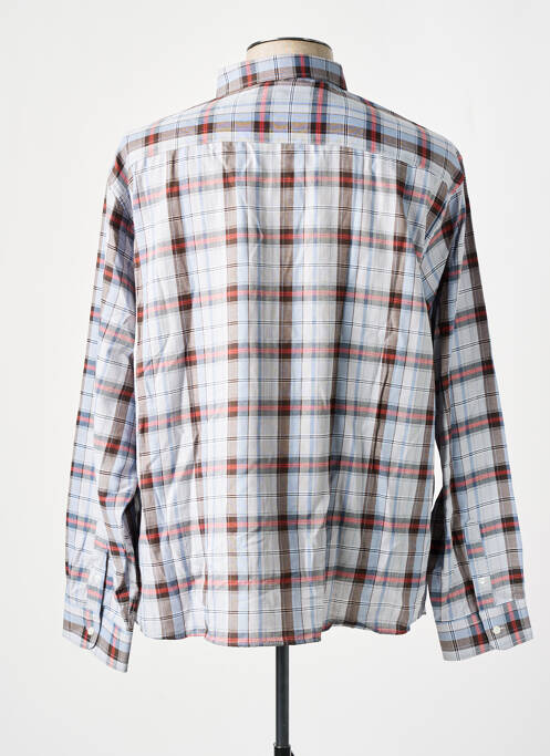 Chemise manches longues bleu DEFACTO pour homme