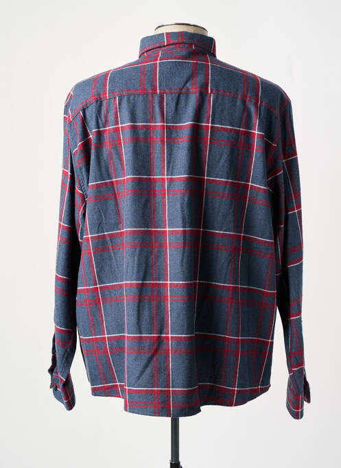 Chemise manches longues bleu DEFACTO pour homme