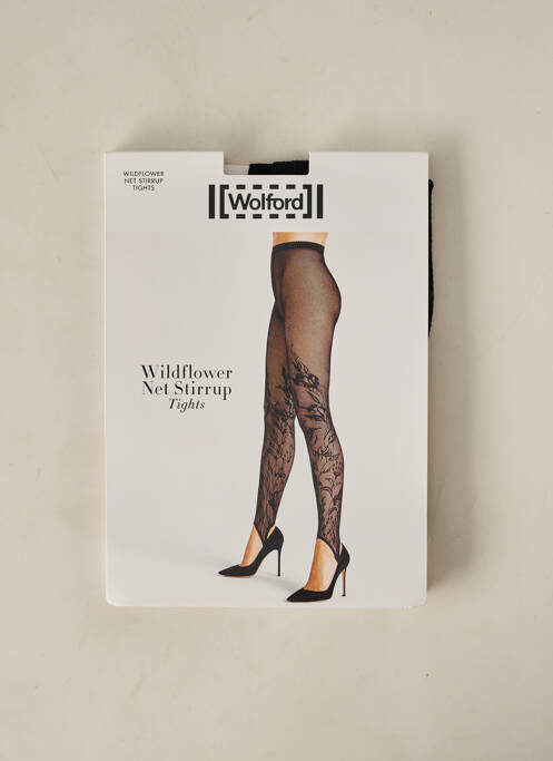 Collants noir WOLFORD pour femme