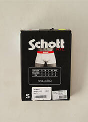 Boxer vert SCHOTT pour homme seconde vue