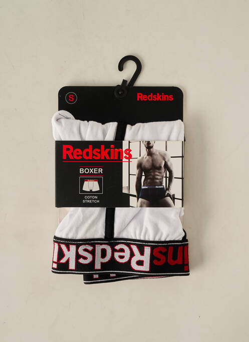 Boxer blanc REDSKINS pour homme