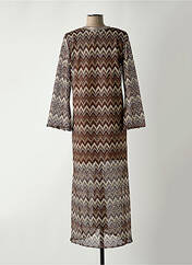 Robe longue marron VIE TA VIE pour femme seconde vue