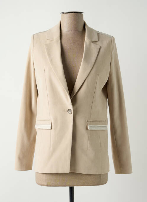 Blazer beige EVA KAYAN pour femme