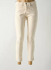 Pantalon 7/8 beige DENIM STUDIO pour femme seconde vue