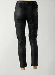 Pantalon 7/8 noir DENIM STUDIO pour femme seconde vue