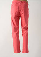 Pantalon 7/8 rose DENIM STUDIO pour femme seconde vue