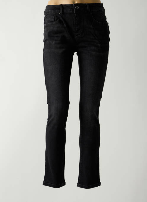 Jeans coupe slim noir EVA KAYAN pour femme