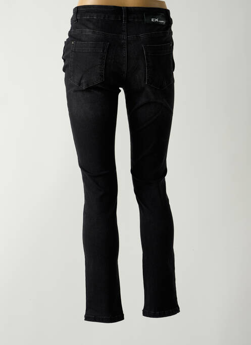 Jeans coupe slim noir EVA KAYAN pour femme
