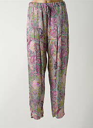 Pantalon droit taille élastique taille normale violet BRAND UNIQUE femme