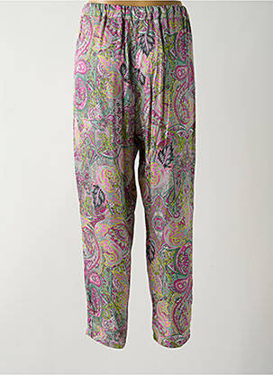 Pantalon droit taille élastique taille normale violet BRAND UNIQUE femme