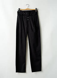 Pantalon droit stretch taille basse noir BRAND UNIQUE femme