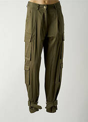 Pantalon cargo vert DIXIE pour femme seconde vue