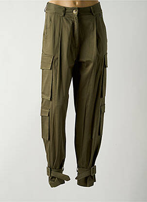 Pantalon cargo vert DIXIE pour femme