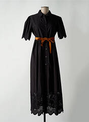 Robe longue noir DIXIE pour femme seconde vue