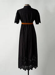 Robe longue noir DIXIE pour femme seconde vue