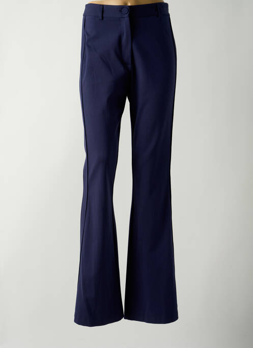 Pantalon flare bleu IMPERIAL pour femme