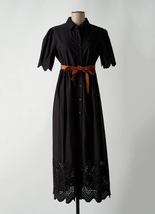 Robe longue noir DIXIE pour femme