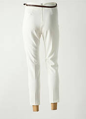 Pantalon 7/8 blanc RINASCIMENTO pour femme seconde vue