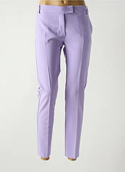 Pantalon 7/8 violet RINASCIMENTO pour femme seconde vue