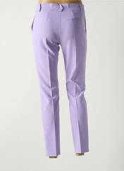 Pantalon 7/8 violet RINASCIMENTO pour femme seconde vue