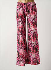 Pantalon large rose LADY LOL pour femme seconde vue