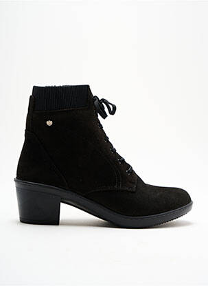 Bottines/Boots noir LAURA AZAÑA pour femme