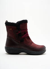 Bottines/Boots rouge LAURA AZAÑA pour femme seconde vue