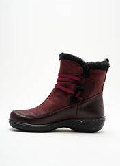 Bottines/Boots rouge LAURA AZAÑA pour femme seconde vue