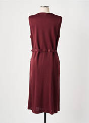 Robe mi-longue rouge GUY DUBOUIS pour femme seconde vue