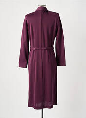 Robe mi-longue violet GUY DUBOUIS pour femme seconde vue