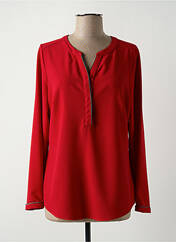 Blouse rouge GUY DUBOUIS pour femme seconde vue