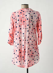 Tunique manches longues rose COULEURS DU TEMPS pour femme seconde vue