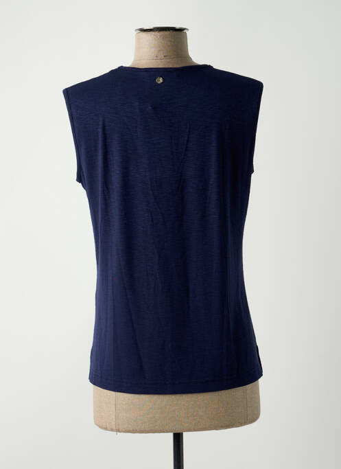 Débardeur bleu GRIFFON pour femme