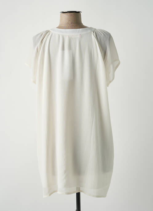 Tunique manches courtes beige GRIFFON pour femme