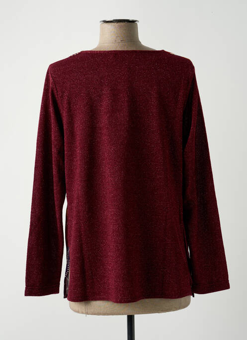 Tunique manches longues rouge GRIFFON pour femme