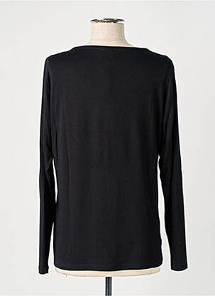 T-shirt manches longues manches longues noir GUY DUBOUIS femme