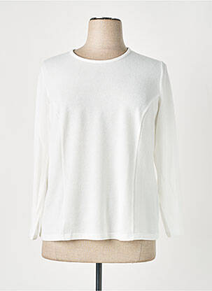 Pull blanc GUY DUBOUIS pour femme