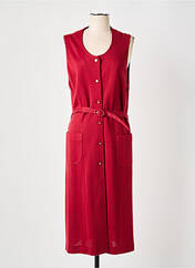 Robe longue rouge GUY DUBOUIS pour femme seconde vue