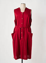 Robe longue rouge GUY DUBOUIS pour femme seconde vue