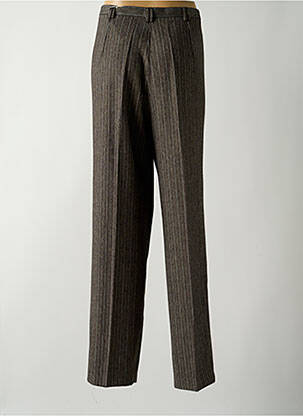 Pantalon droit fermeture zippée sous rabat boutonné taille normale noir COSTURA 40 femme